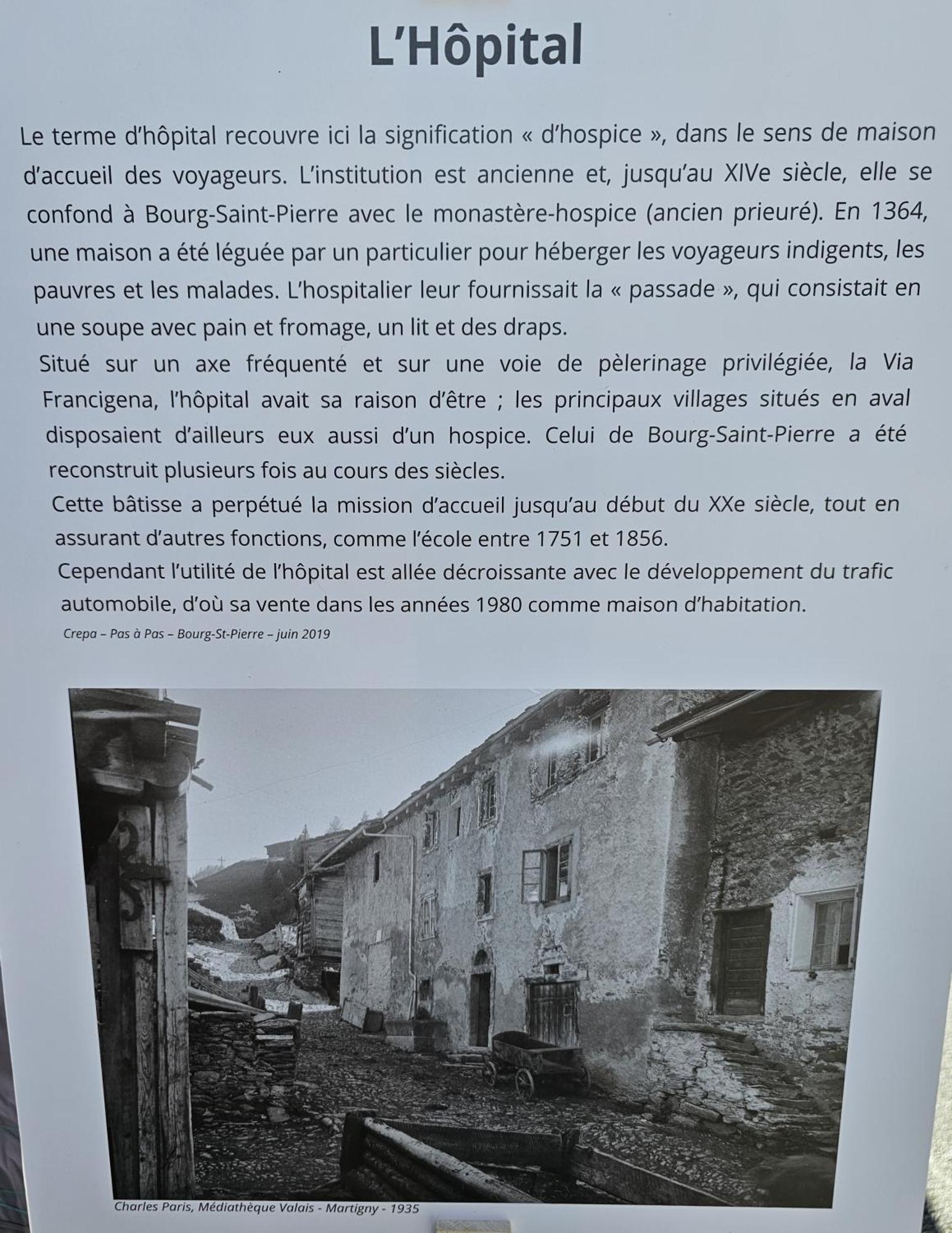 Bourg-Saint-Pierre : Le Cachet D'Antan Appartement Buitenkant foto